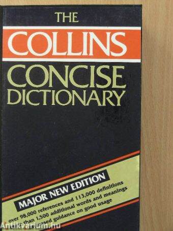 The Collins Concise Dictionary of the English Language