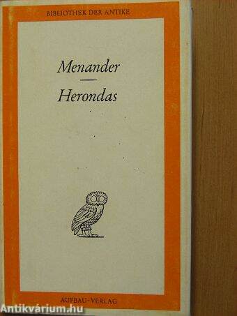 Menander, Herondas