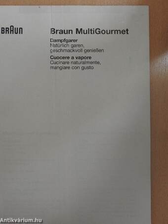 Braun MultiGourmet