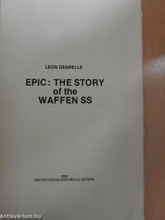 Epic: The Story of the Waffen SS