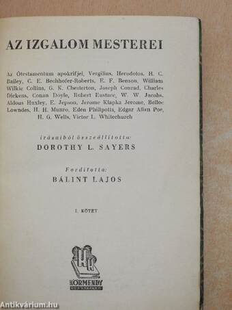 Az izgalom mesterei I-II.