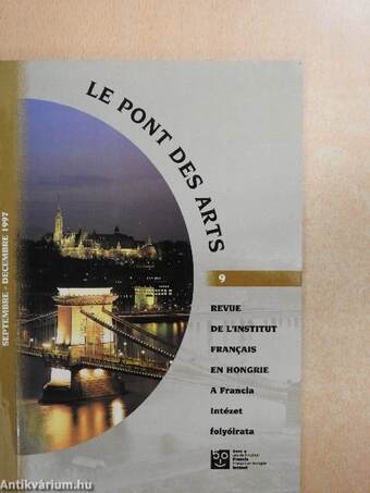 Le pont des Arts Septembre-Decembre 1997.