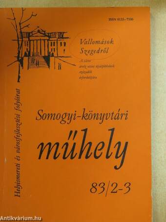 Somogyi-könyvtári műhely 83/2-3