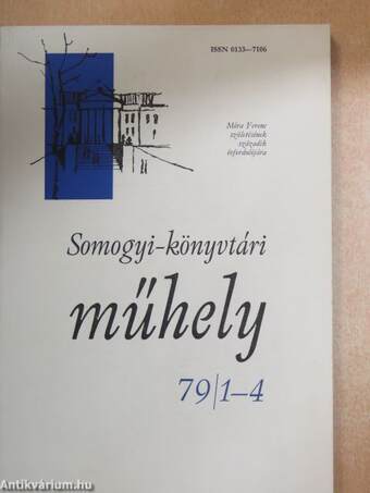 Somogyi-könyvtári Műhely 79/1-4