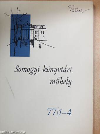 Somogyi-könyvtári műhely 77/1-4