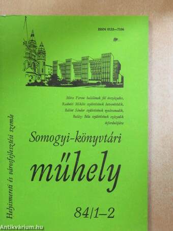 Somogyi-könyvtári műhely 84/1-2