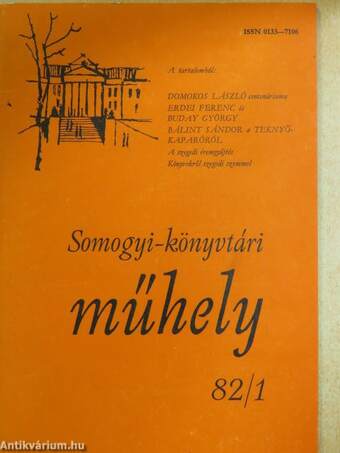 Somogyi-könyvtári műhely 82/1