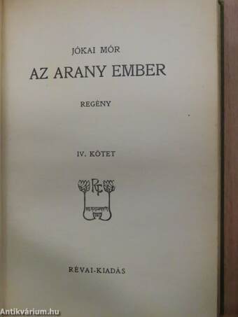 Az arany ember I-IV.