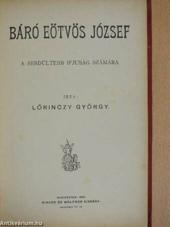 Báró Eötvös József