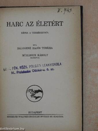 Harc az életért