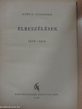 Elbeszélések III.