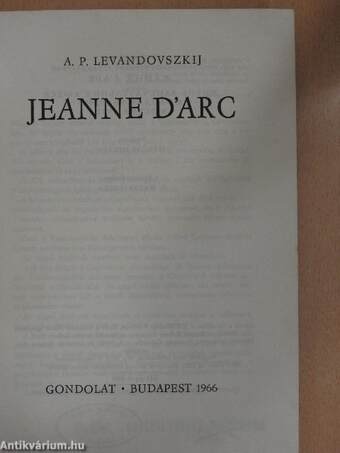 Jeanne d'Arc