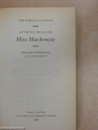 Miss Mackenzie