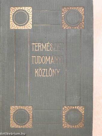 Természettudományi Közlöny 1928. január-december