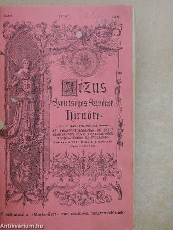 Jézus Szentséges Szivének Hirnöke 1905. (nem teljes évfolyam)/Mária-Kert 1905. (nem teljes évfolyam)