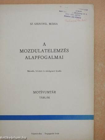 A mozdulatelemzés alapfogalmai