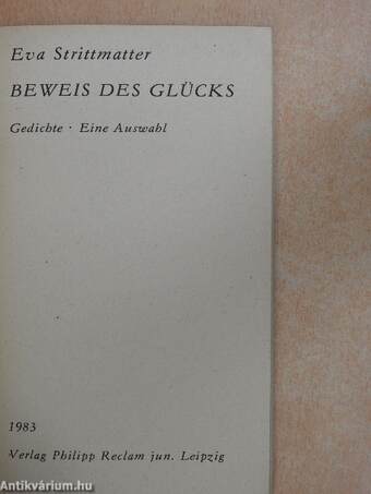 Beweis Des Glücks