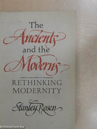 The Ancients and the Moderns