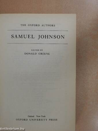 Samuel Johnson