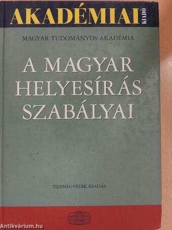 A magyar helyesírás szabályai