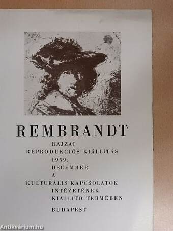 Rembrandt rajzai