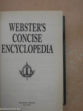 Webster's Concise Encyclopedia