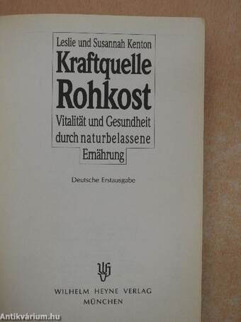 Kraftquelle Rohkost