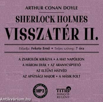 Sherlock Holmes visszatér II. - Hangoskönyv