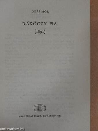 Rákóczy fia