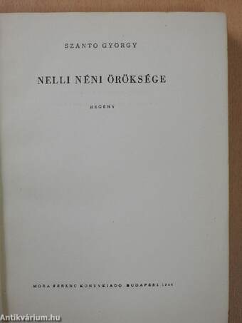 Nelli néni öröksége