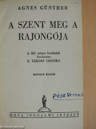 A szent meg a rajongója I-II.