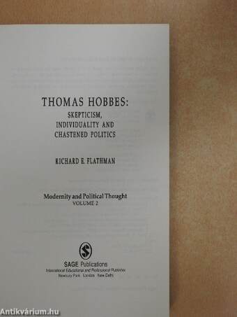 Thomas Hobbes: Skepticism, Individuality, and Chastened Politics