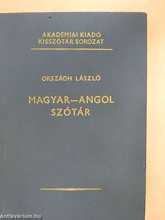 Magyar-angol szótár