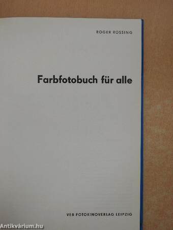 Farbfotobuch für alle