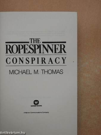 The Ropespinner Conspiracy