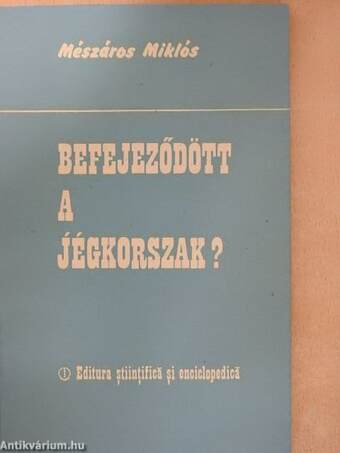 Befejeződött a jégkorszak?