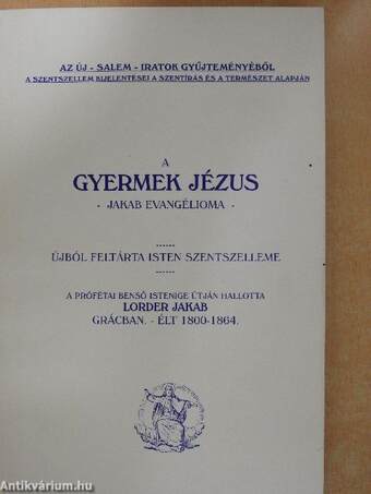 A gyermek Jézus