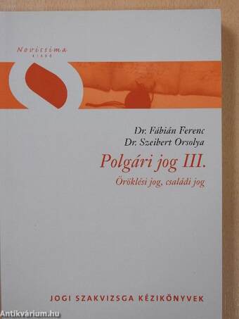 Polgári jog III.