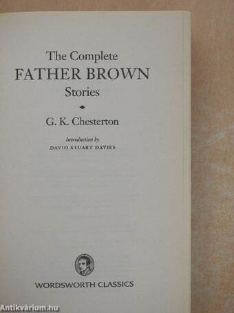 The Complete Father Brown Stories