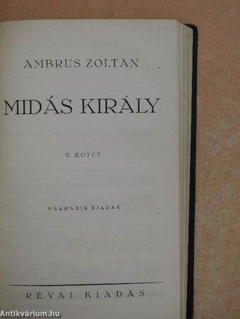 Midás király I-II.