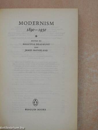 Modernism 1890-1930