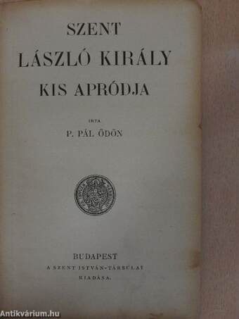 Szent László király kis apródja