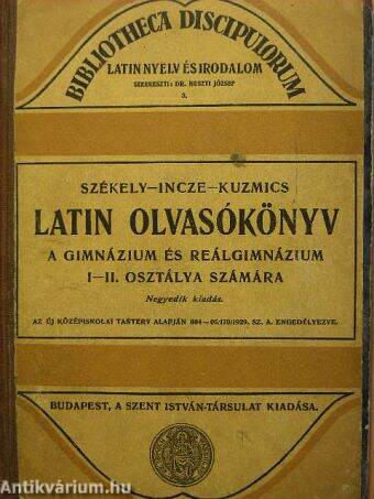 Latin olvasókönyv