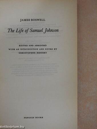 The Life of Samuel Johnson