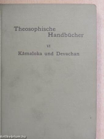 Theosophische Handbücher VI.