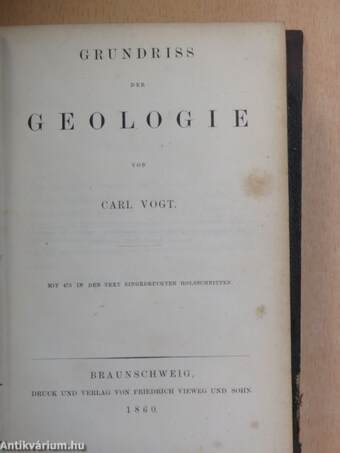 Grundriss der Geologie