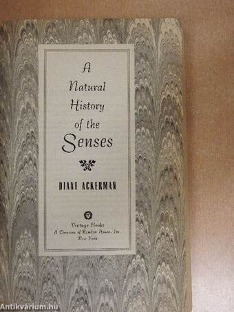 A Natural History of the Senses