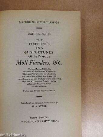 Moll Flanders