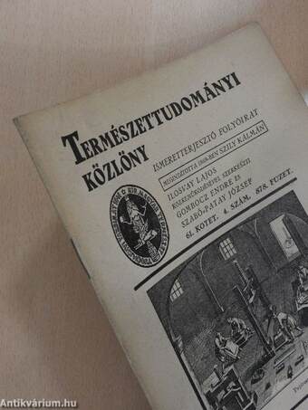 Természettudományi Közlöny 1929. februárius 15.