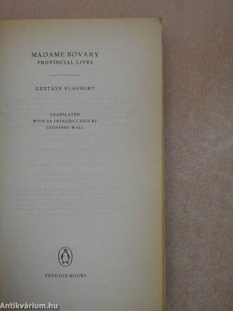 Madame Bovary